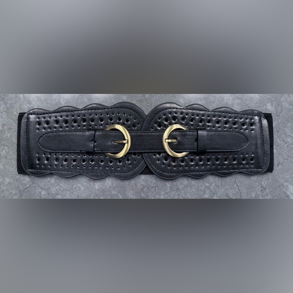 Wide Elasticized Belt